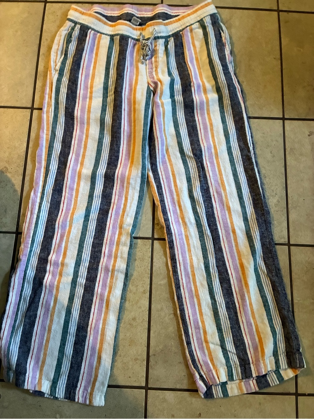 Old Navy Medium Stripe Lightweight Lounge Pants